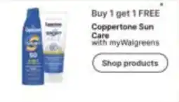 Walgreens Coppertone Sun Care offer