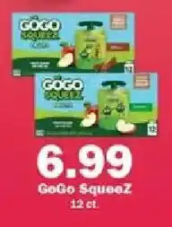 Schnucks Gogo Squeez offer