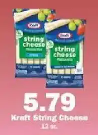 Schnucks Kraft string cheese offer