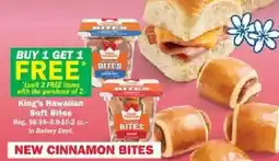 Schnucks King's Hawaiian Soft Bites offer