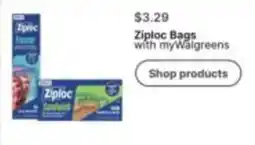 Walgreens Ziploc Bags offer