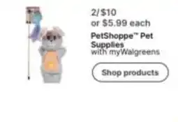 Walgreens PetShoppe Pet Supplies offer