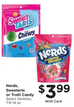 Kroger Nerds, Sweetarts or Trolli Candy offer