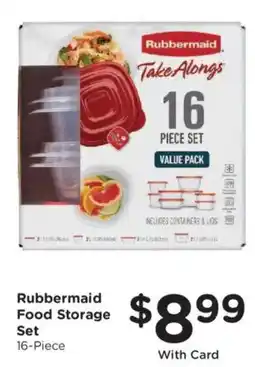 Kroger Rubbermaid food storage set offer