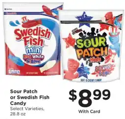 Kroger Sour Patch or Swedish Fish Candy offer