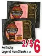 Jewel-Osco Kentucky Legend Ham Steaks offer