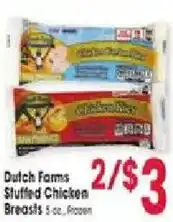 Jewel-Osco Dutch Farms Stuffed Chicken Breasts offer