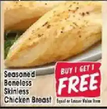 Jewel-Osco Seasoned Boneless Skinless Chicken Breast offer