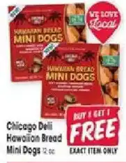Jewel-Osco Chicago Deli Hawaiian Bread Mini Dogs offer