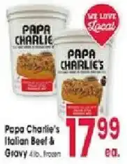 Jewel-Osco Papa Charlie's Italian Beef & Gravy offer