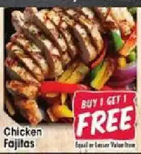 Jewel-Osco Chicken Fajitas offer