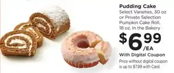 Ralphs Pudding Cake offer