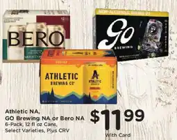 Ralphs Athletic NA, GO Brewing NA or Bero NA offer