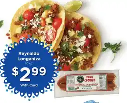 Ralphs Reynaldo Longaniza offer