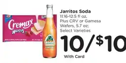 Ralphs Jarritos Soda offer