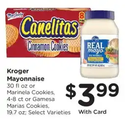 Ralphs Kroger Mayonnaise offer