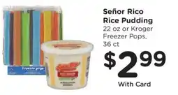 Ralphs Señor Rico Rice Pudding offer