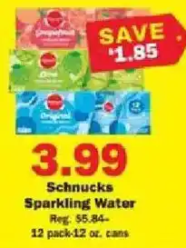 Schnucks Schnucks Sparkling Water offer