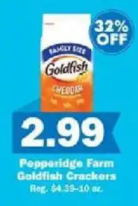 Schnucks Pepperidge Farm Goldfish Crackers offer