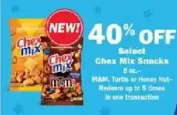 Schnucks Chex Mix Snacks offer