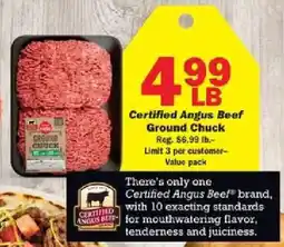 Schnucks Certified Angus Beef Ground Chuck offer