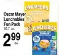 Superior Grocers Oscar Mayer Lunchables Fun Pack offer