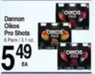 Superior Grocers Dannon Oikos Pro Shots offer