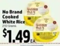 Superior Grocers No Brand Cooked White Rice offer