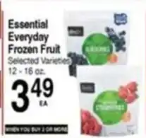 Superior Grocers Essential Everyday Frozen Fruit offer