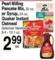 Superior Grocers Pearl Milling Pancake Mix or Syrup offer
