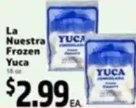 Superior Grocers La Nuestra Frozen Yuca offer