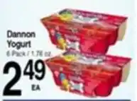 Superior Grocers Dannon Yogurt offer
