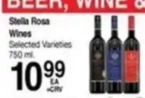 Superior Grocers Stella Rosa Wines offer
