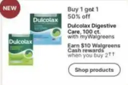 Walgreens Dulcolax Digestive Care offer