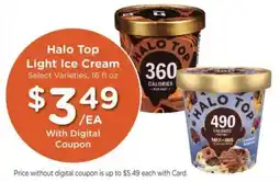 Kroger Halo Top Light Ice Cream offer