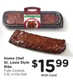 Ralphs Home Chef St. Louis Style Ribs offer