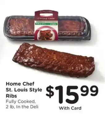 Ralphs Home Chef St. Louis Style Ribs offer