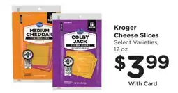 Ralphs Kroger cheese slices offer