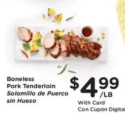 Ralphs Boneless Pork Tenderloin offer