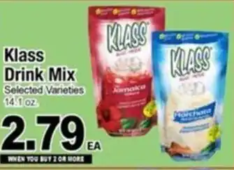 Superior Grocers Klass Drink Mix offer