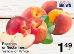 Superior Grocers California Grown Peaches or Nectarines offer