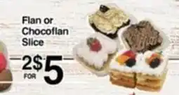 Superior Grocers Flan or Chocoflan Slice offer