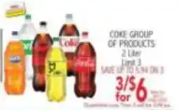 Ingles Markets Coke Group of Products offer