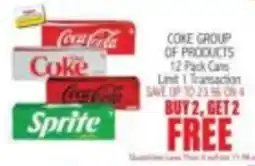 Ingles Markets Coke Group of Products offer