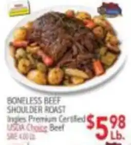 Ingles Markets Ingles Premium Certified USDA Choice Beef offer