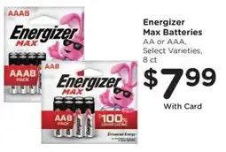 Ralphs Energizer Max Batteries offer