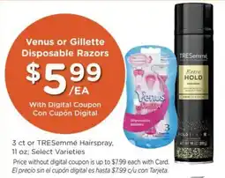 Ralphs Venus or Gillette Disposable Razors offer