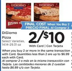 Ralphs DiGiorno Pizza offer