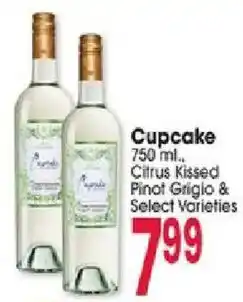 Jewel-Osco Cupcake Pinot Grigio offer