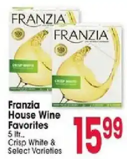 Jewel-Osco Franzia House Wine Favorites offer